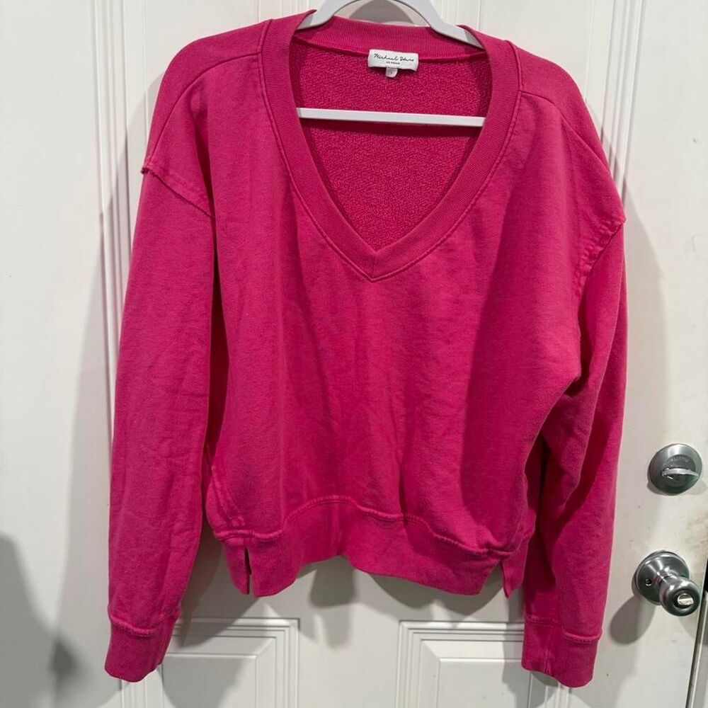 Michael-stars Women's Pink Sweatshirt